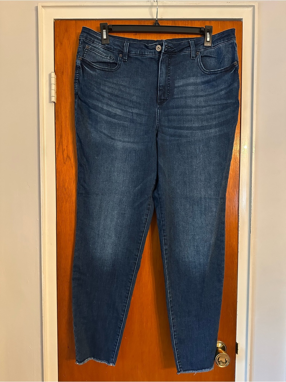 INC International Concepts Dark Blue Skinny Jeans